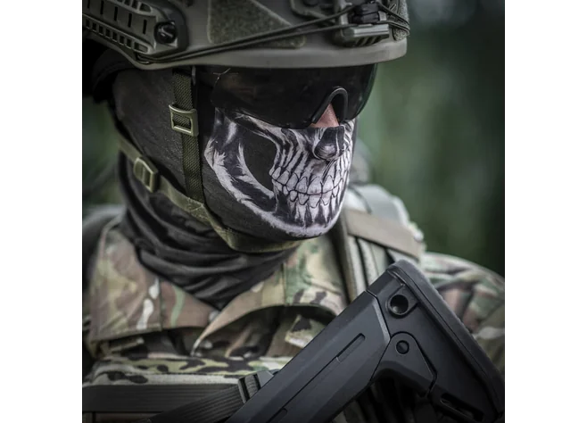Шарф-труба M-Tac полегшенний Reaper Skull Olive Фото 3